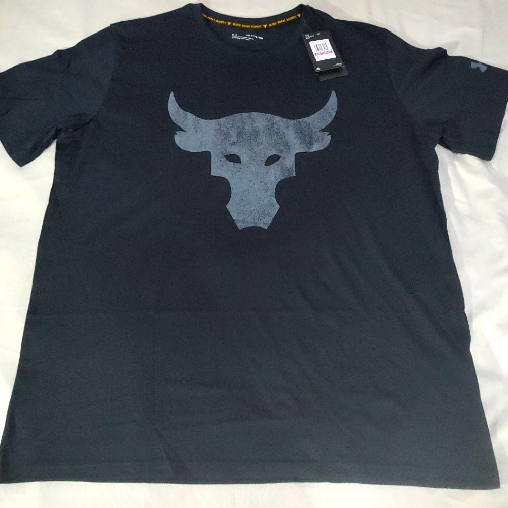 Under Armour Project Rock Brahma Bull T-shirt Size XXL